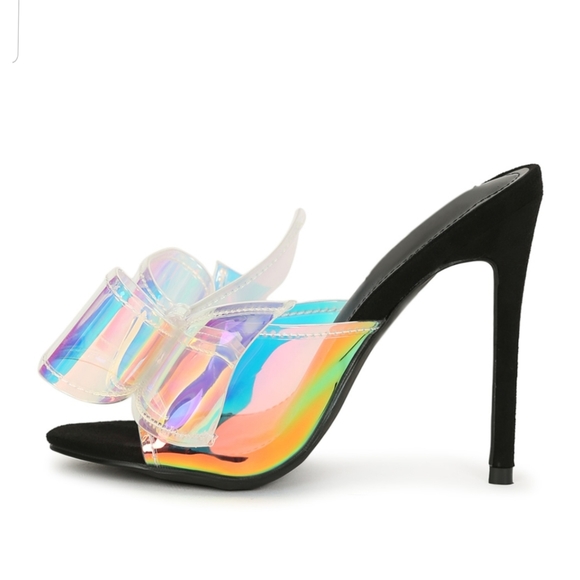 💞6, 7, 8 💞 Cinderella multicolored clear HEELS- - Picture 9 of 10